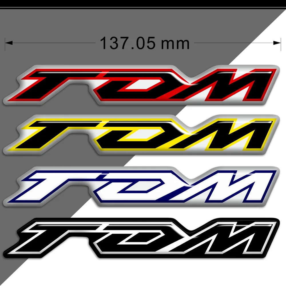 

tdm 850 900 Motorcycle 3D Sticker For Yamaha Protector Fairing Fuel Tank Pad Decal Emblem Badge Logo TDM Protection Accessory