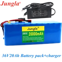 2020 original 36v battery 10s4p 20ah 36v 18650 battery pack 500w 42v 20000mah for ebike electric bicycle with bms 42v charger
