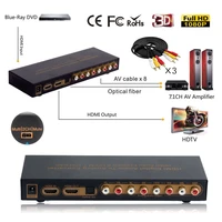 hdmi to hdmi optical digital to analog audio extractor 7 1ch converter lpcm audio dac hdmi to 7 1 channel audio converter