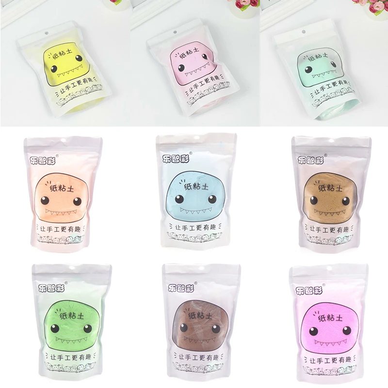 

New 100g DIY Monster Clay Enough Large Volume Paper Clay Soft Paper Clay Plasticine Drawing Slime Polymer Children's Toy