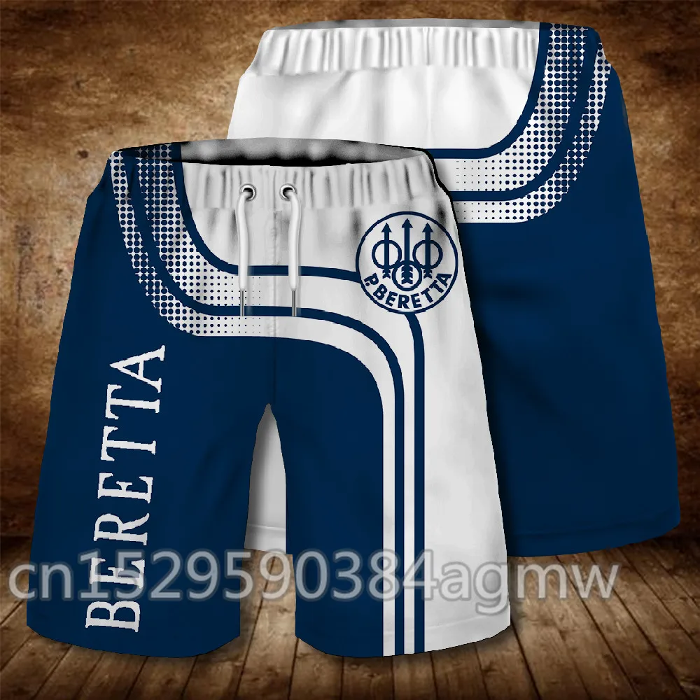 

Мужские шорты, повседневные Бермуды, короткие брюки, летние джоггеры Беретта, короткие спортивные штаны высокого качества, компрессионные ...
