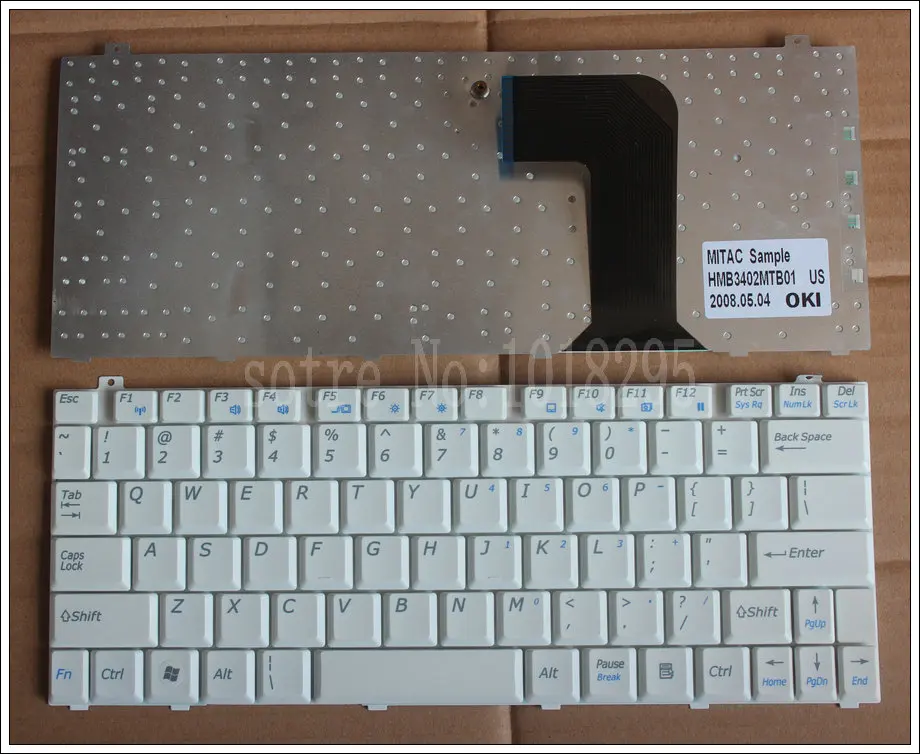 

Новая клавиатура для ноутбуков Maxdata и UMAX HMB3402MTB01, белая