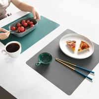 30x40cm oilproof morandi nordic style placemat western food dining tableware table mat pads bowl cup coaster kitchen accessorie