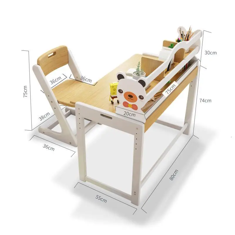 Стол Tavolo Per Bambini Mesinha De Estudio для детей и стул Pupitre Регулируемый Kinder Mesa Infantil обучения