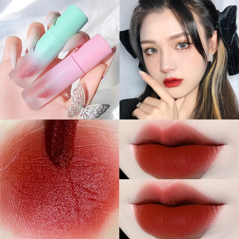 

Глянцевый бархатный матовый стойкий блеск для губ, 9 цветов