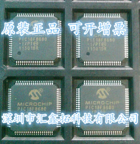 

PIC18F8680-I/PT 8-IC TQFP80