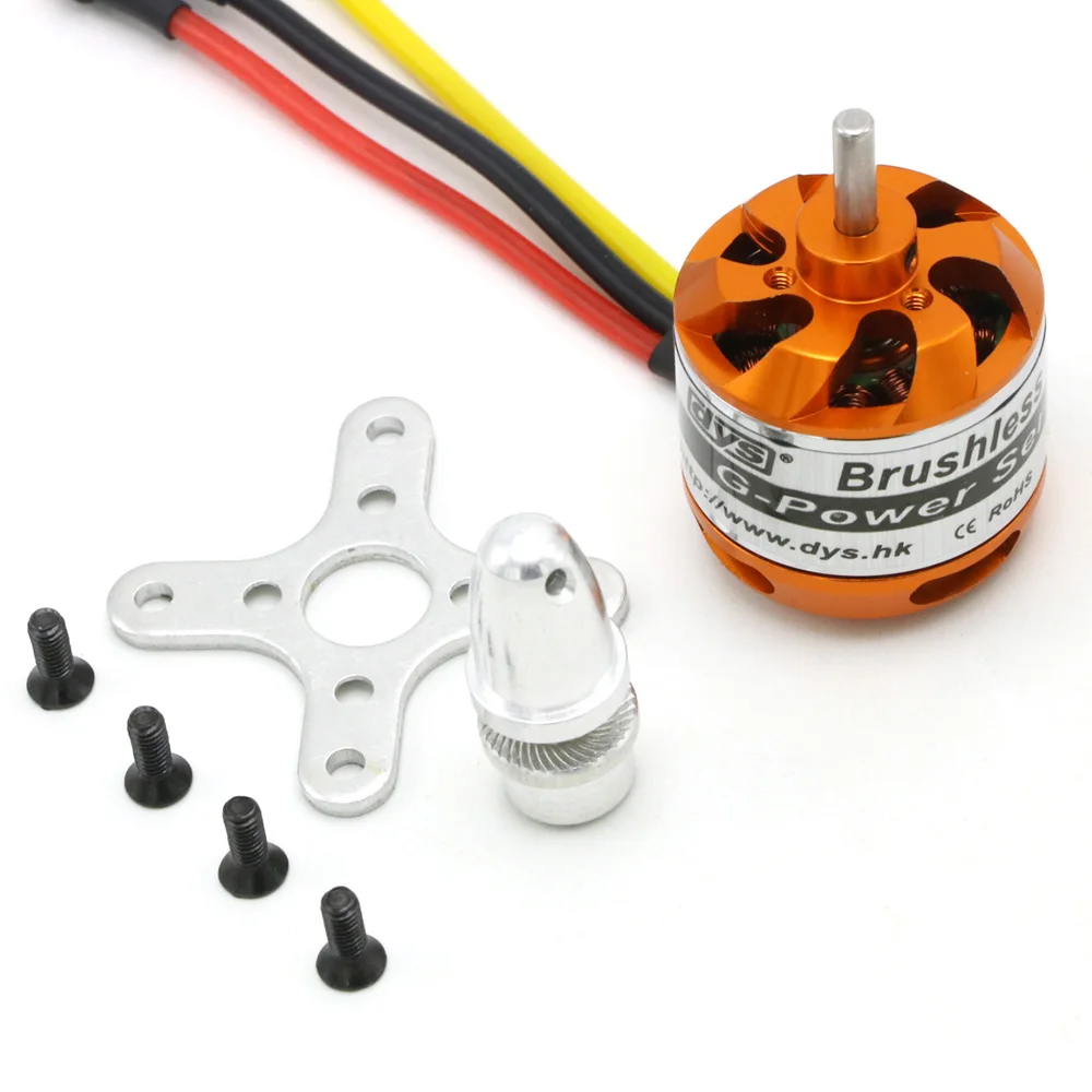 DYS D2826 бесщеточный двигатель 930KV 1000KV 1400KV 2200KV для самолета RC самолет Мультикоптер бесщеточный двигатель