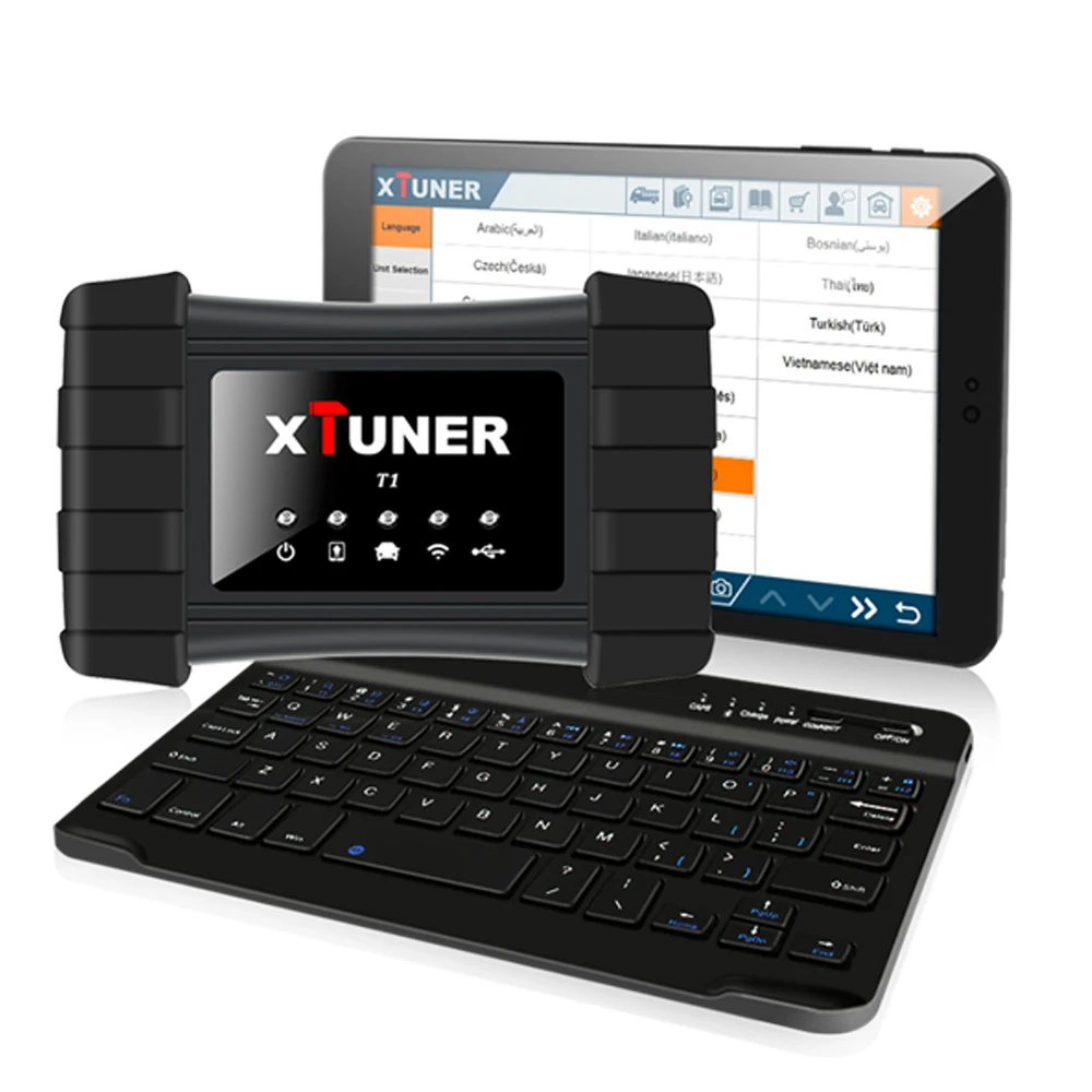 Новейший XTUNER T1 HD сверхмощный автомобильный диагностический инструмент с подушкой безопасности грузовика ABS DPF EGR Сброс OBD2 автоматический диагностический сканер