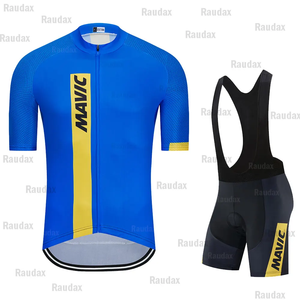 Mavic 2020 Велоспорт Джерси Pro команда Hombre летние с коротким рукавом одежда триатлон