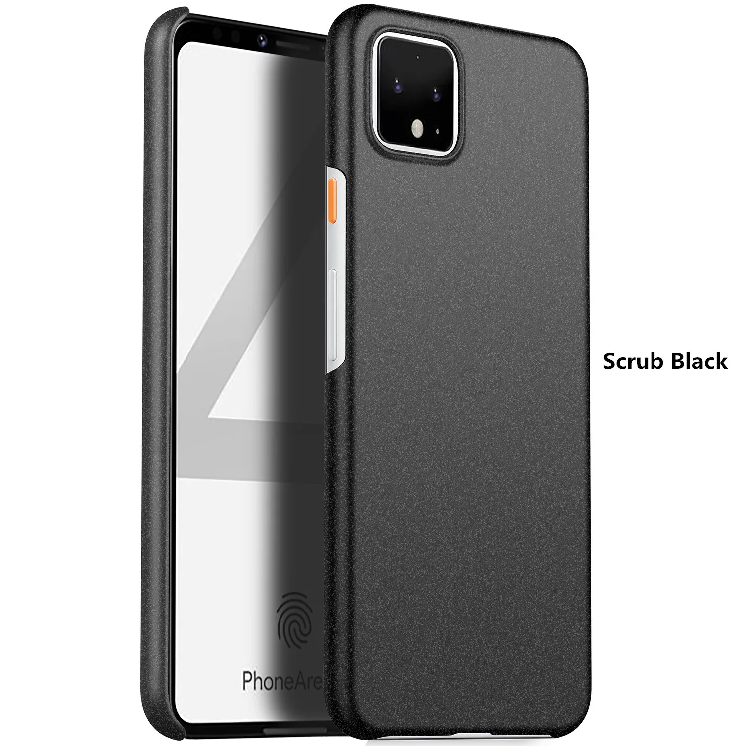 Scrub Black Для Google Pixel 4 XL чехол MSVII роскошный простой+ матовый Стильный чехол для телефона для Pixel 2 3 4 3A XL 4XL 3XL 2XL чехол s - Цвет: Scrub Black