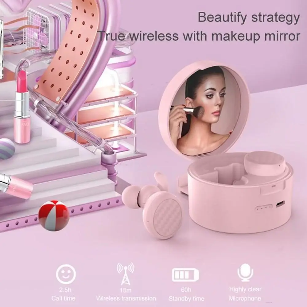 

Bluetooth-наушники T9, многофункциональные, с зеркалом