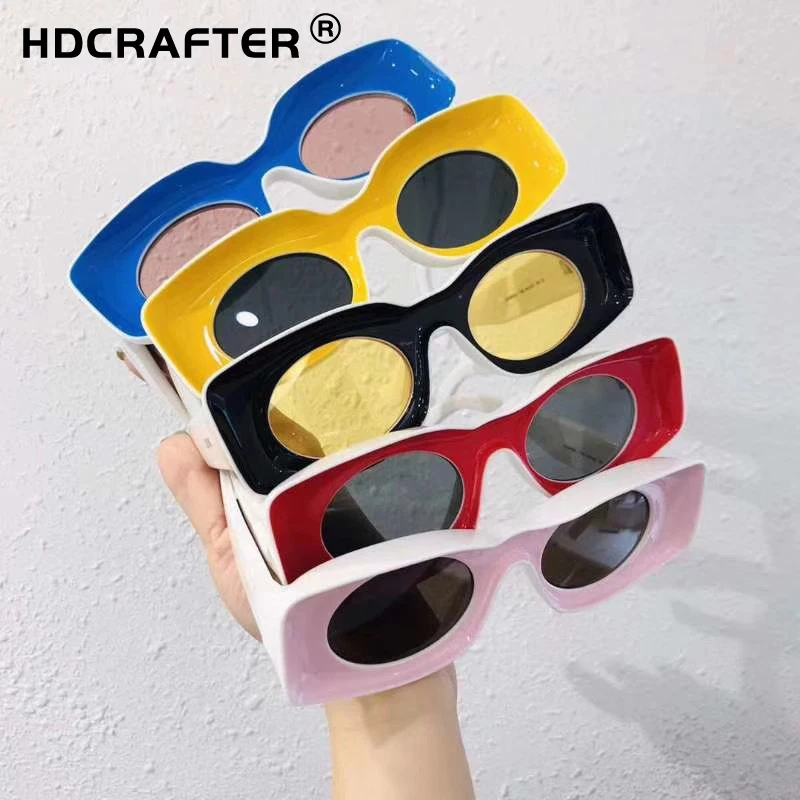 2019 Новые солнцезащитные очки с квадратными линзами Для женщин мужчин Винтаж