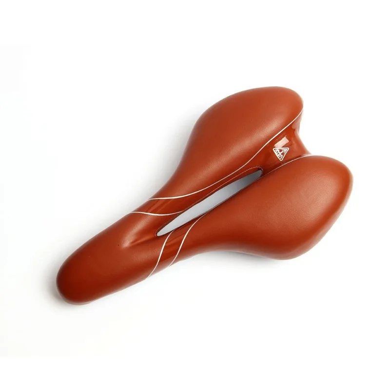 

LIETU Filled Gel Comfort Bicycle Saddle MTB Bike Seat Silicone Cushion PU Leather Cycling Seat Shockproof Bicycle accessorie