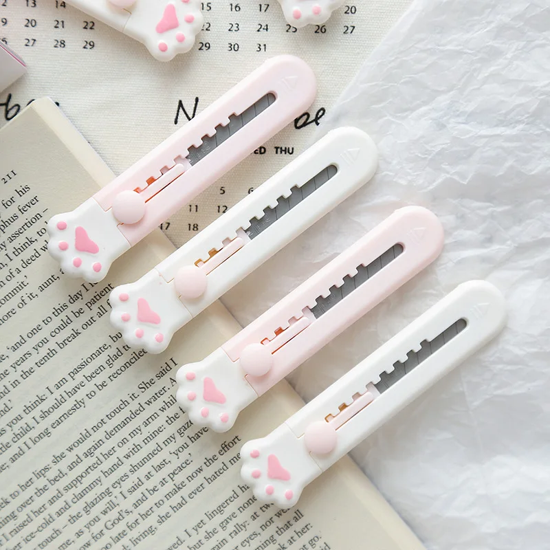 

1Pc Art Cutter Utility Knife Student Art Supplies DIY Mini Portable Utility KnifeTools Creative Stationery School Supplies