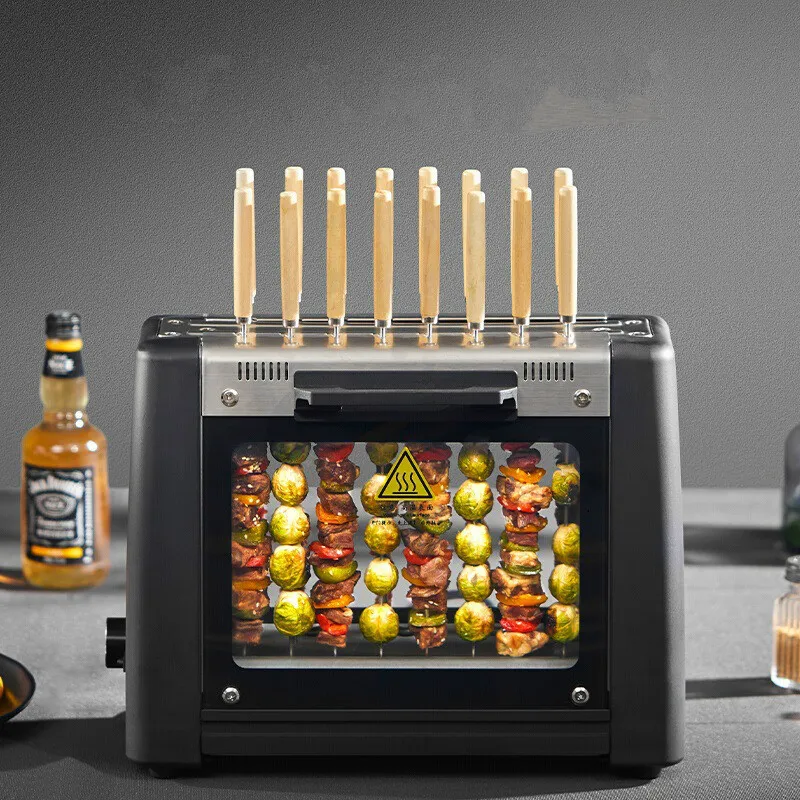 barbecue grill electric oven household smoke free non stick electric baking pan grill skewers free global shipping