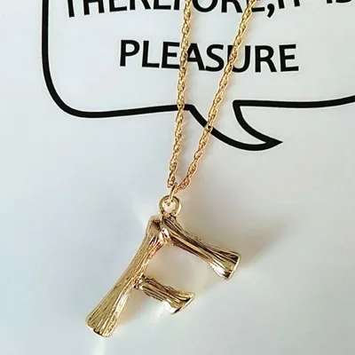 26 буквенная вешалка ketting gouden hamer metaal A-Z eerste minimalistische mode вешалка Twist ketting sieraden