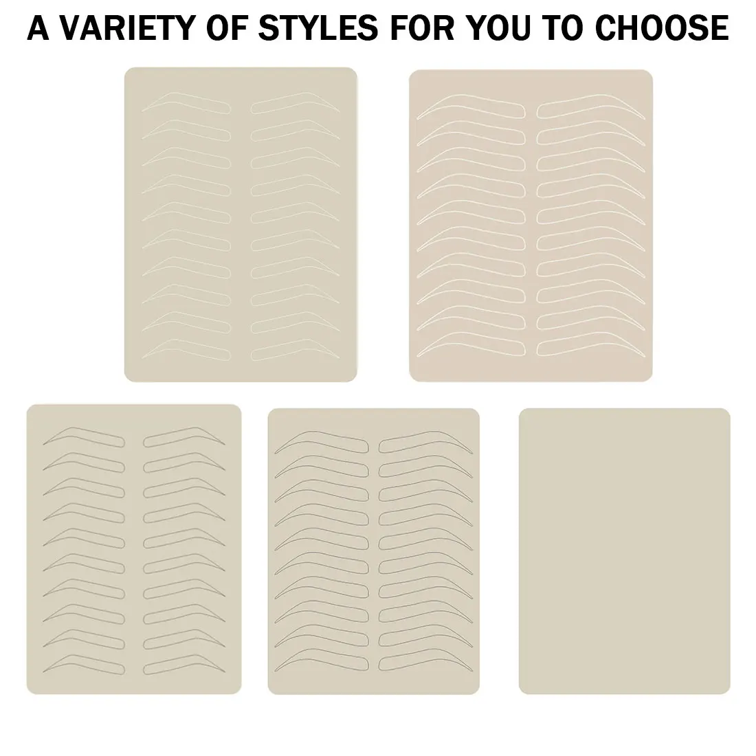 

Двухсторонний микроблейдинг татуаж бровей тренировочная кожа Перманентный макияж бровей дизайн тренировочная кожа Татуировка Кожа трени...