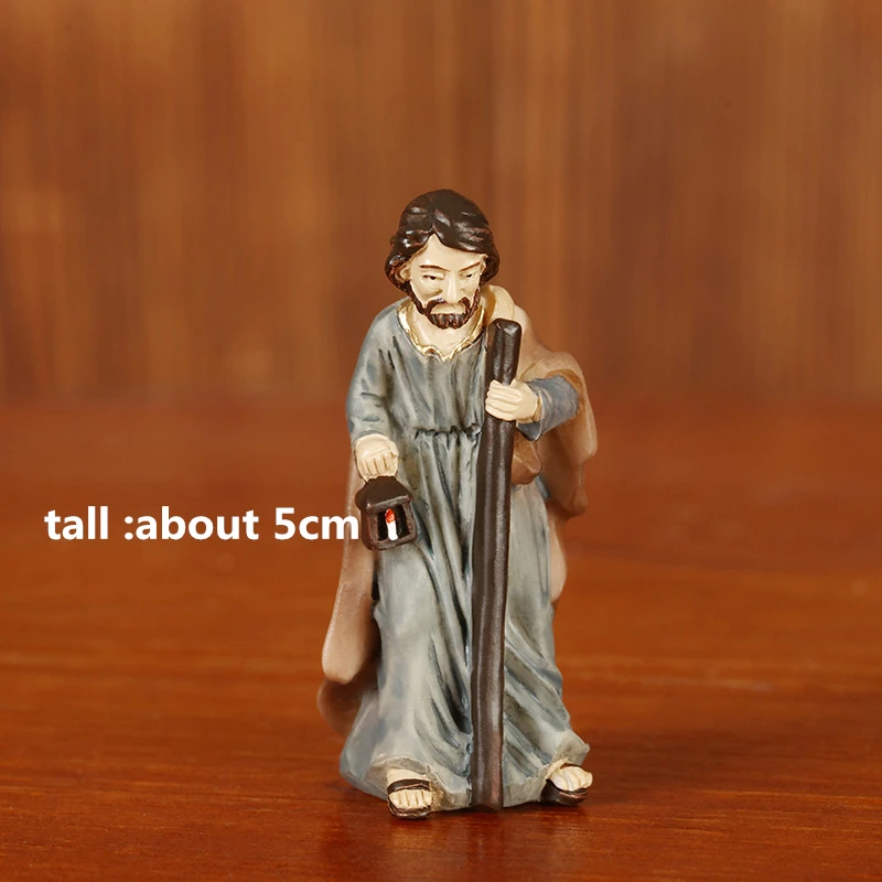 11 шт. мини-христианские наборы Рождественская сцена домашний декор ремесла