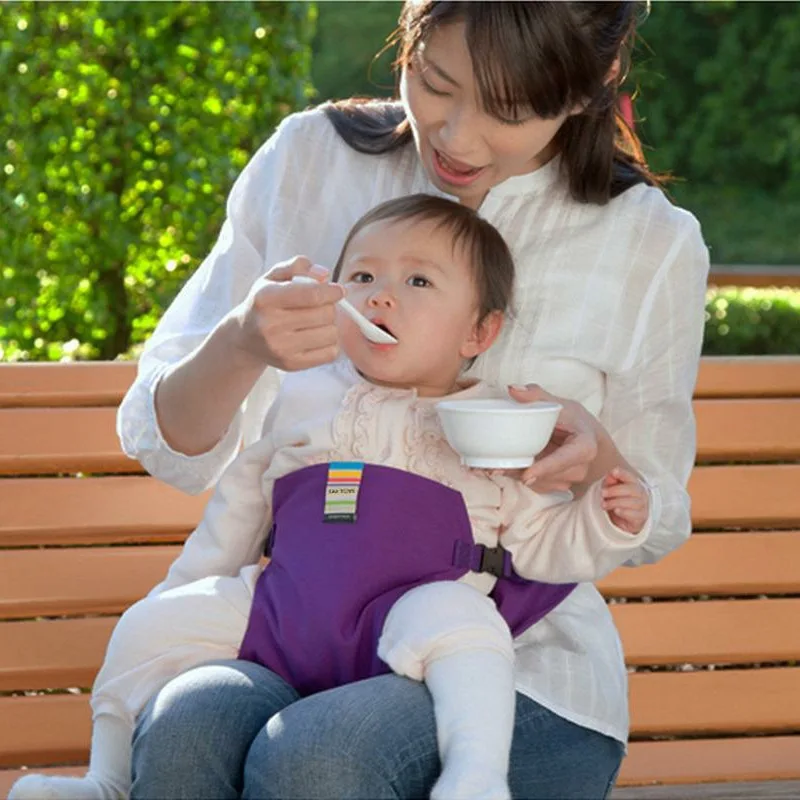 

Baby portable dining chair fixed belt outgoing baby seat strap safety belt