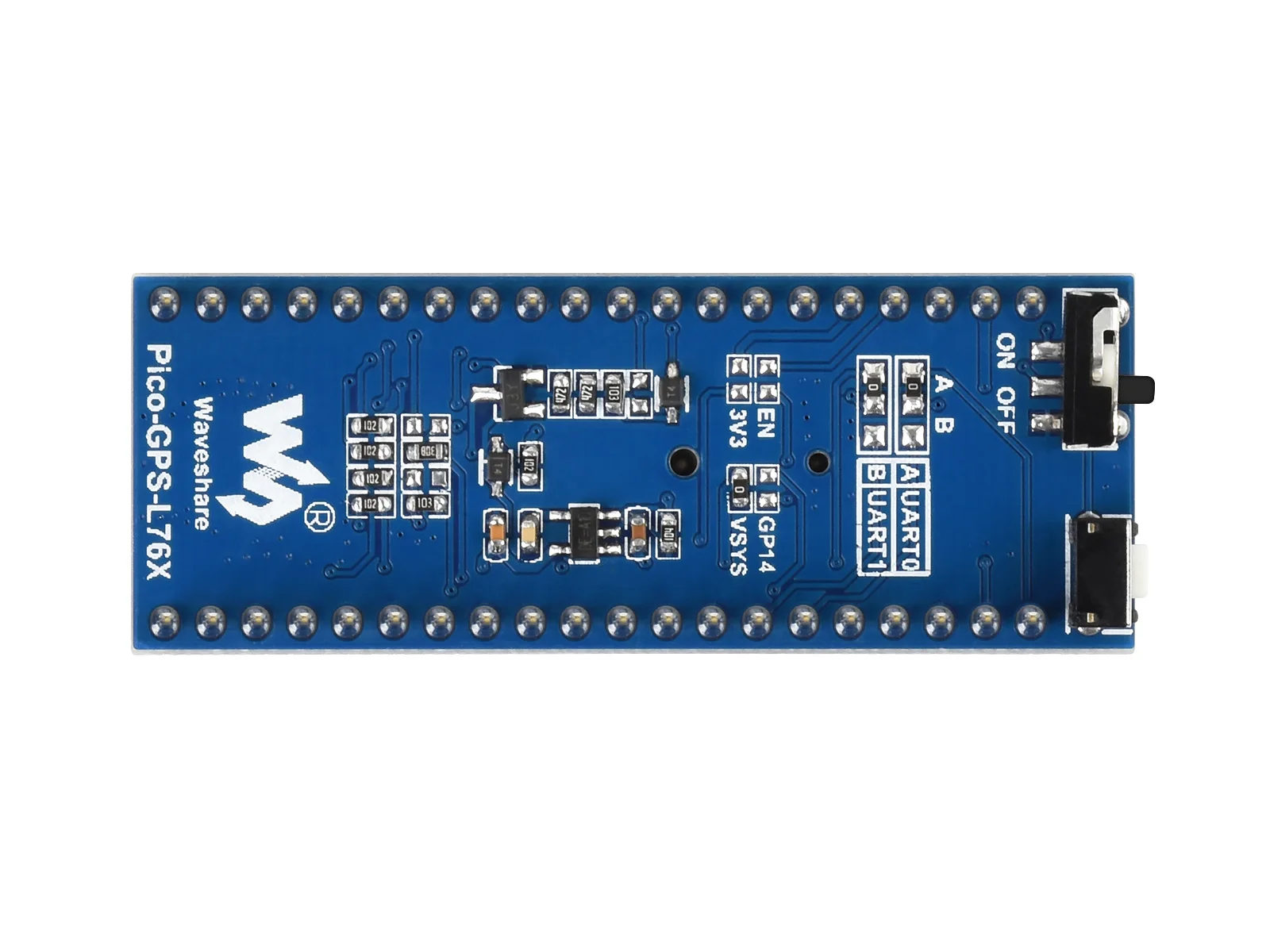 

Waveshare L76B GNSS Module For Raspberry Pi Pico,GPS / BDS / QZSS Support,Onboard Female Pin Header For Direct Attaching To Pico