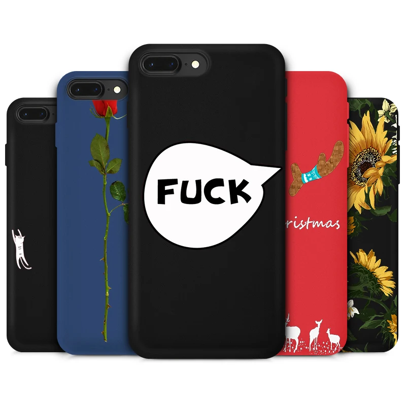 Матовый цветной чехол для телефона iPhone 5 5S SE 6 6S Plus 7 8 X Xiaomi Redmi Note Pro 5A Prime Мягкий