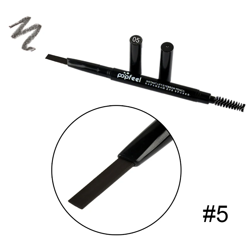 Карандаш для бровей водостойкий мягкий гладкий 5 цветов 24 часа | Красота и