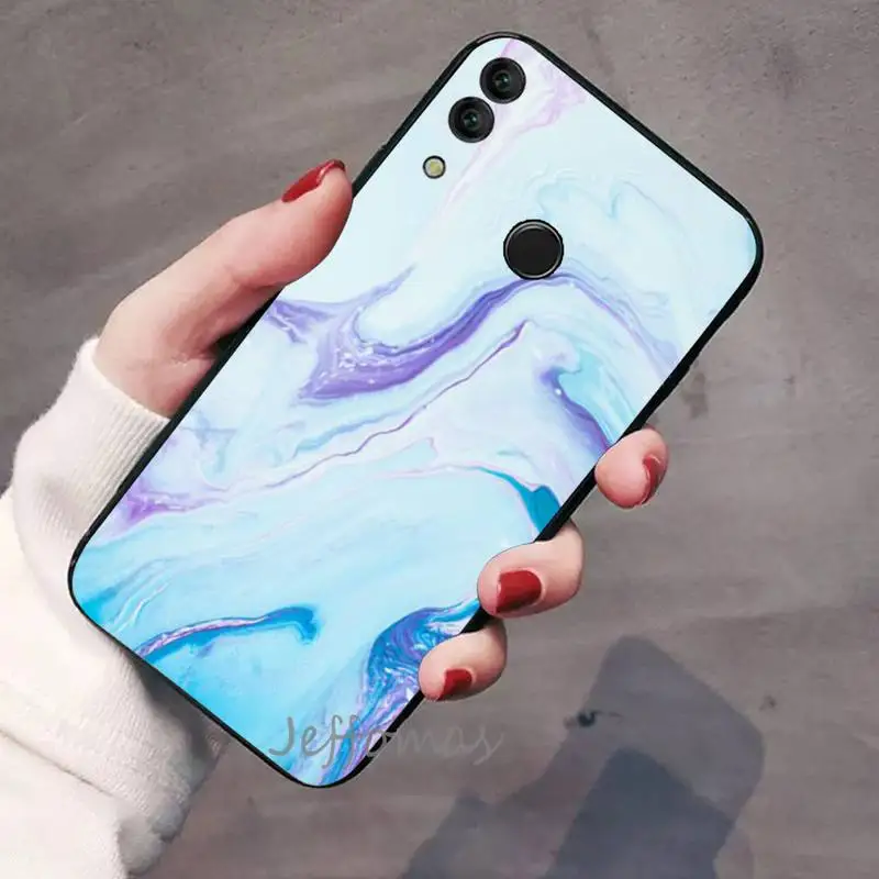 

Fashion Matte Marble Texture Stone Phone Case For Huawei Honor view 7a5.45inch 7c5.7inch 8x 8a 8c 9 9x 10 20 10i 20i lite pro