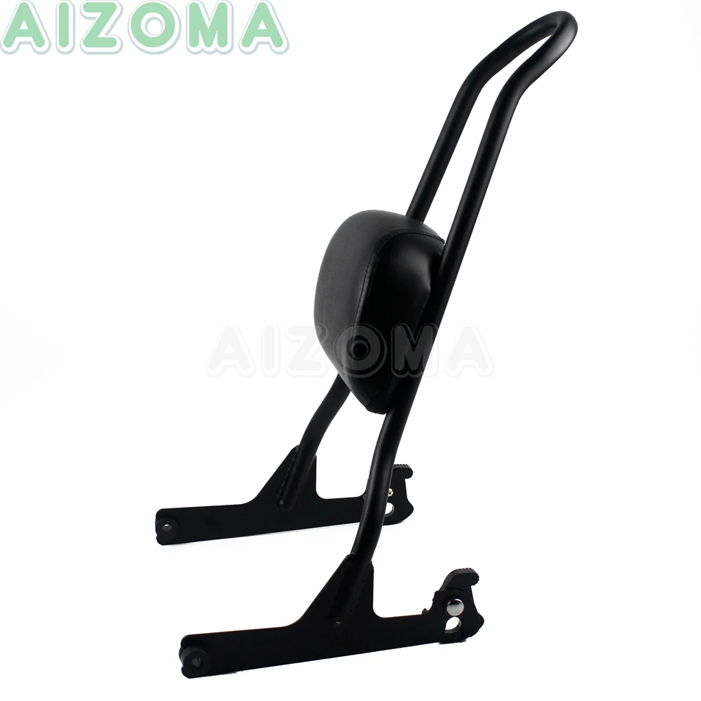 Задняя спинка мотоцикла шина Sissy Bar с комплектом легковых дисков для Harley Softail Custom