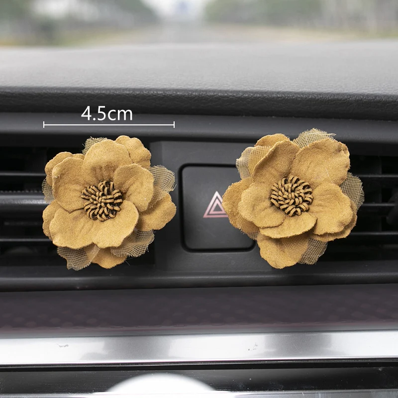 Цветочные освежители воздуха для автомобилей в автомобильной розетке духи клип