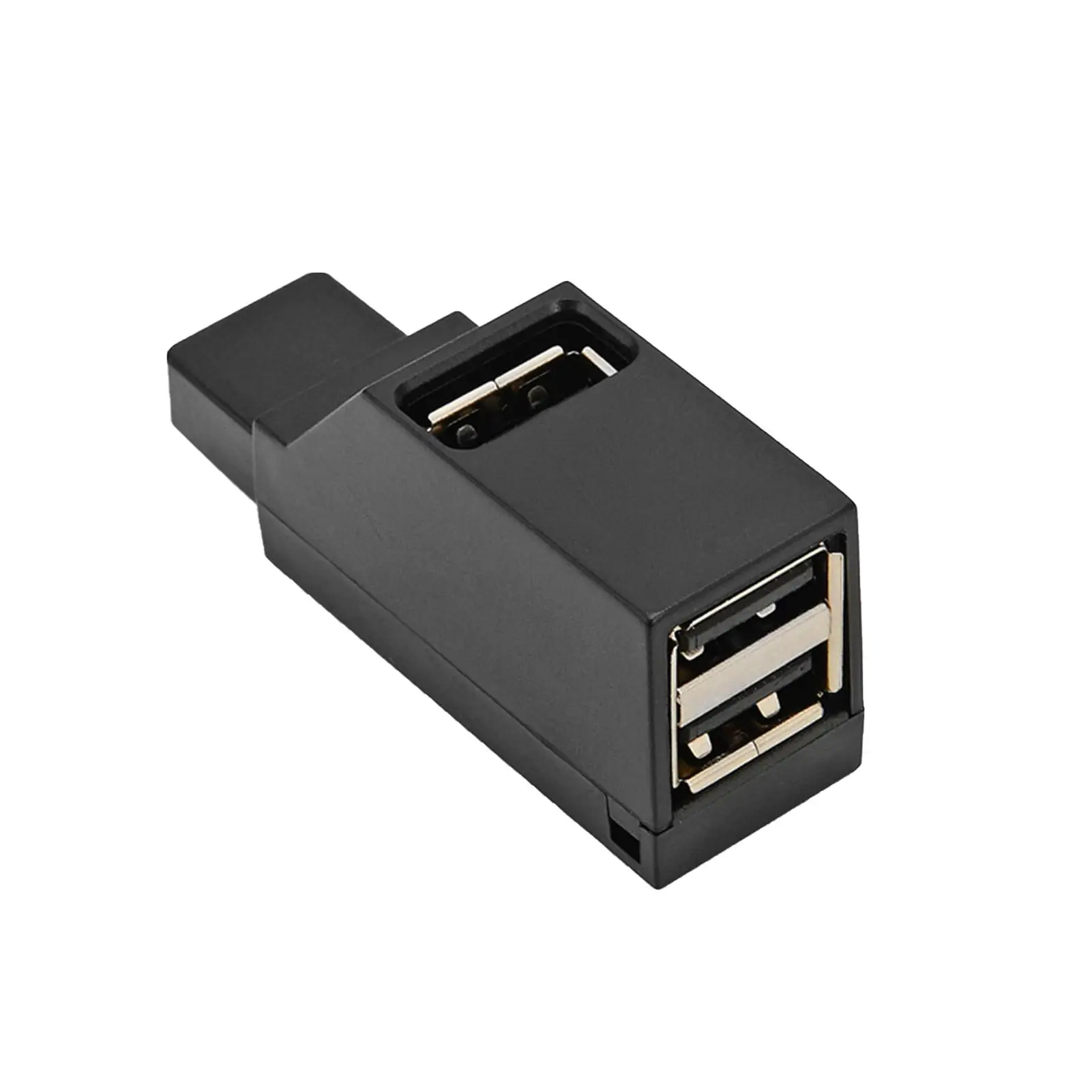 

Mini Portable 3 Ports USB 2.0/3.0 Data Cable Hub Splitter for Laptop/Computer