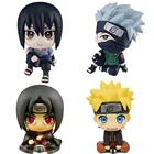 Фигурка удзумаки Наруто Какаси Q Version, аниме фигурка Итачи учихи из аниме, экшн-фигурка манга, Коллекционные детские игрушки, подарок для мальчиков