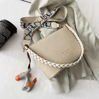 brand original design 2021 new hot sale joker wide shoulder strap messenger bag fashion handbag shoulder bag