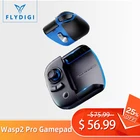 Геймпад Flydigi Wasp2 Pro для одной руки, игровой контроллер для игры в PUBG, Bluetooth, беспроводной, автоматически захватывает, с одним нажатием
