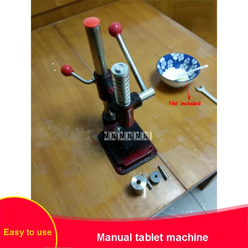 

Small Household Medicine Tableting Machine Manual Tablet Press Machine Powder Tablet Press Laboratory Tablet Press 6/8/10MM