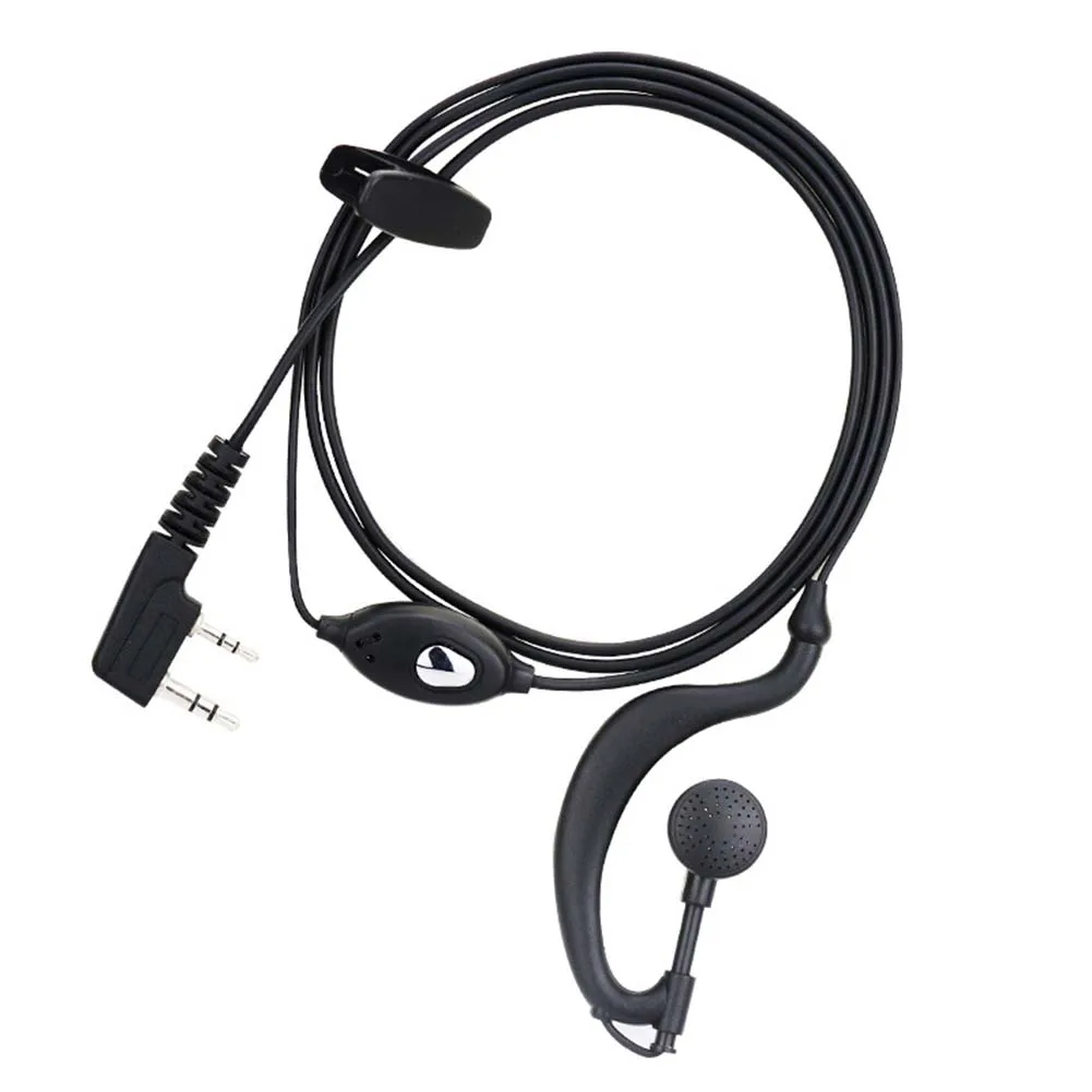 1.5m Plastic + PET Professional Radio Ear-hook design Earphones for BF UV5R 888S Walkie Talkie | Мобильные телефоны и