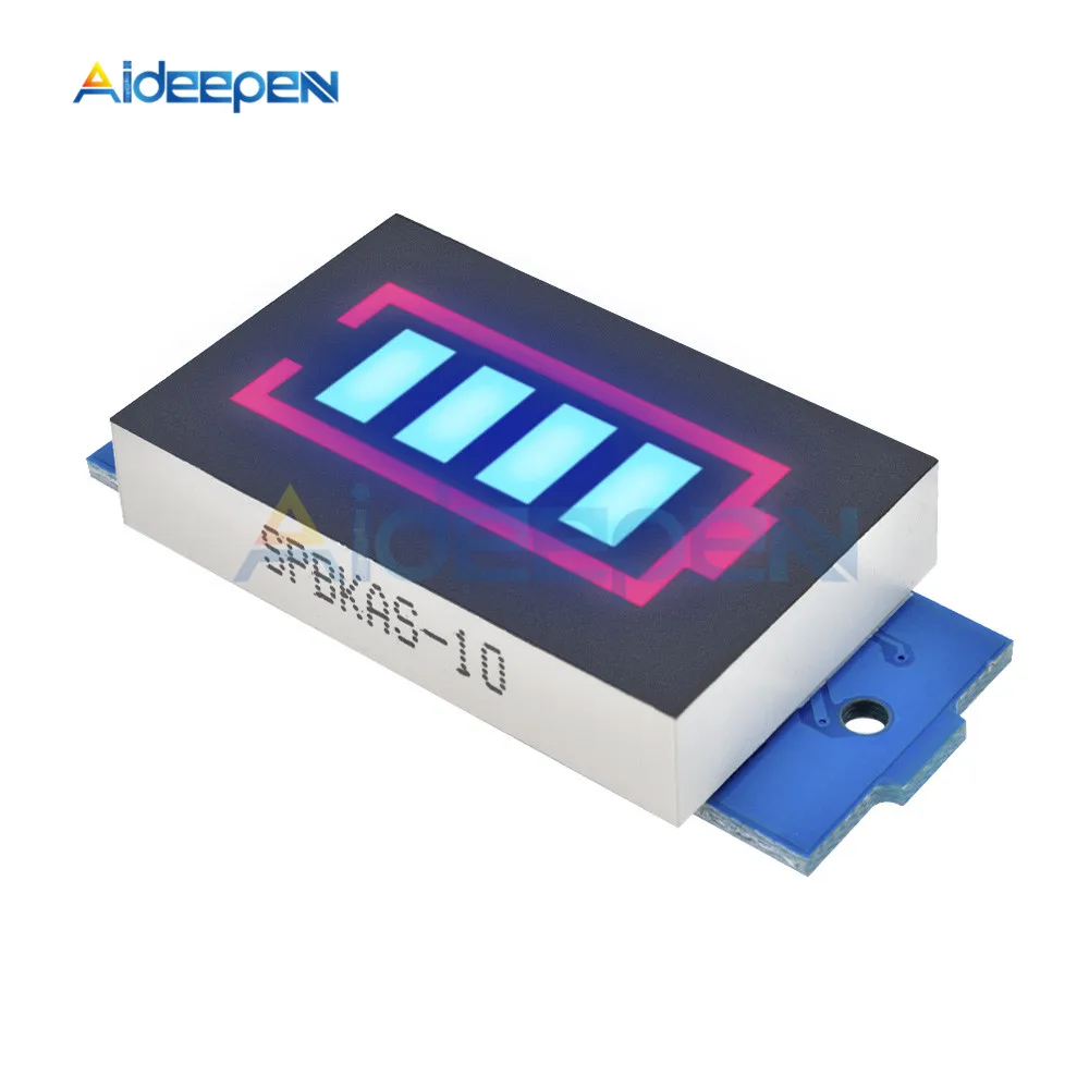 Индикатор емкости литиевого аккумулятора серии 3S Тестер питания электромобиля