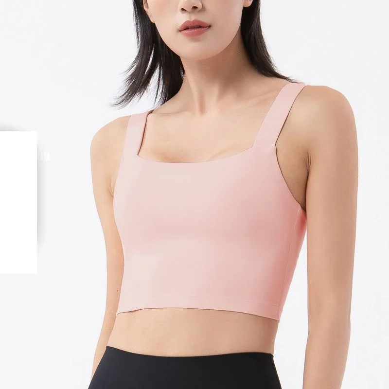 

Women Buttery Soft Push Up Bra Athletic Gym Top Workout Sports Suits Shockproof Fitness Top Padded Sports Bra