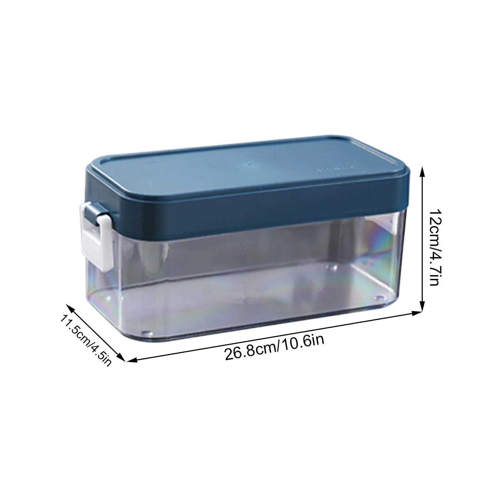 

Large Ice Cube Tray Food Grade Material Cube Maker Moulds With Lid For Ice Cream Chocolate Party Whiskey Cocktail Drink Reusable