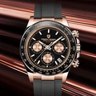 PAGANI Дизайн 2020 новые роскошные золотые мужские кварцевые часы автоматические часы для свиданий мужские спортивные 100 м водонепроницаемый хронограф VK63 Move Men t
