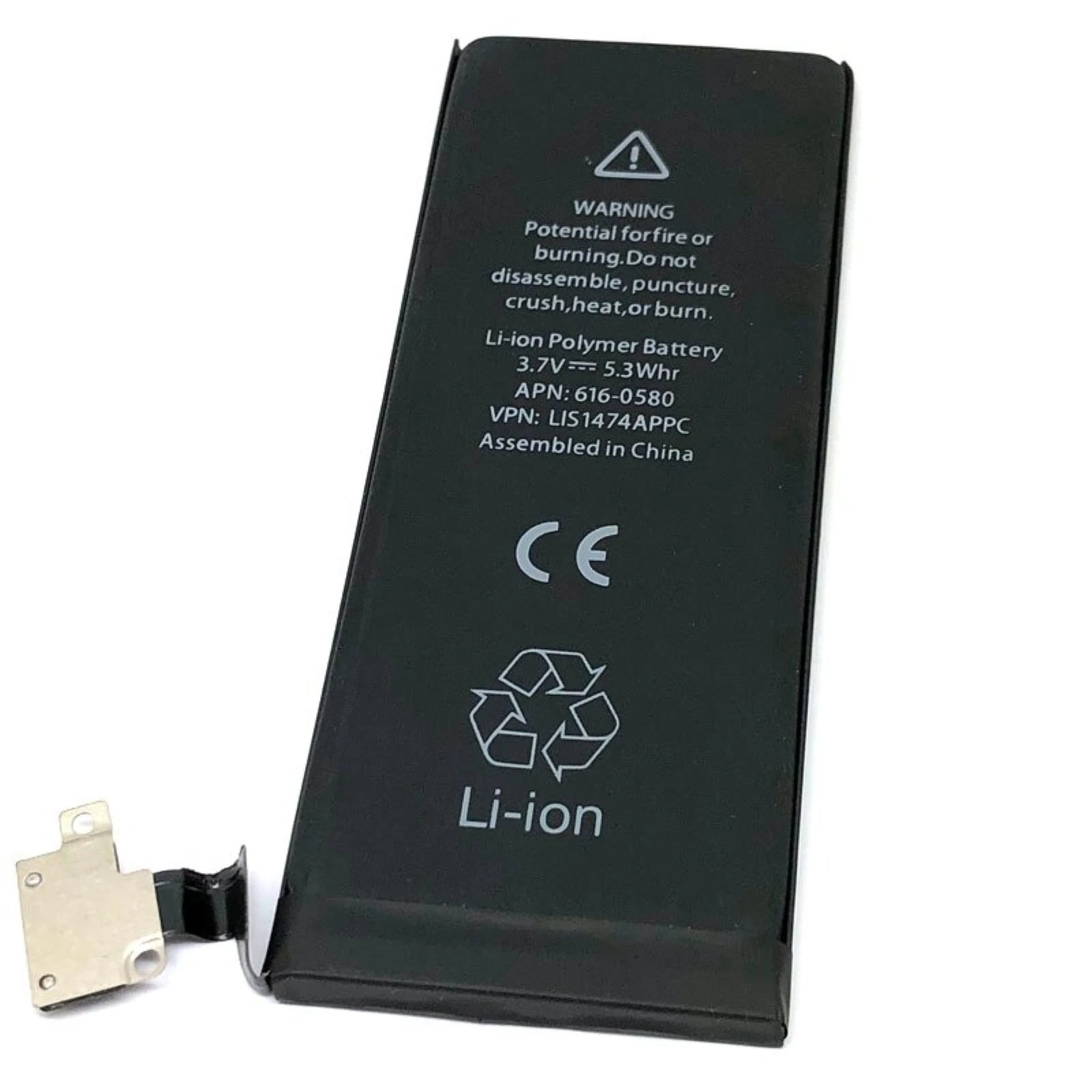

Battery for iPhone 4S, 3.7V 1430Mah-Original capacity-zero cycles