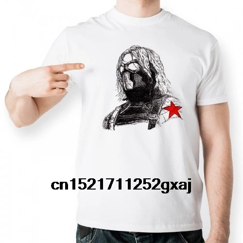 Мужская футболка с очками в масках зимняя солдатиком дизайнерская забавная