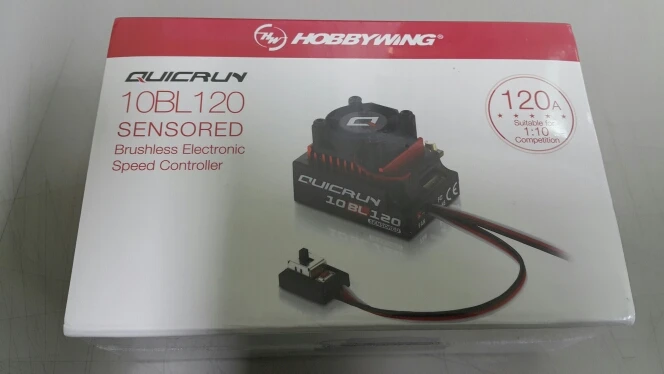 

Бесщеточный сенсорный 120A ESC RC Cars Touring Hobbywing quirun 1:10