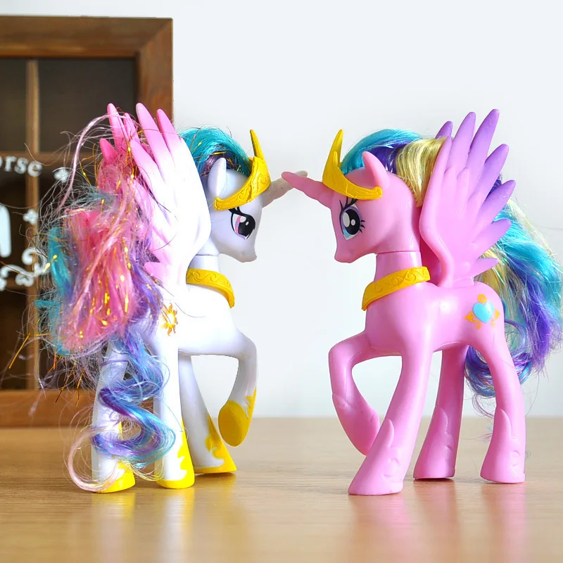 Фигурка Hasbro из аниме Мой маленький пони милый Единорог ПВХ маленькая фигурки