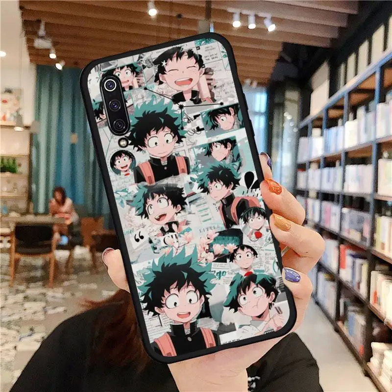 

Shoto Todoroki boku no My hero academia Phone Case For Xiaomi Mi A1 A2 5 6 6PLUS 8 9 SE Lite MIX 2 2S MAX 2 3 Pocophone F1