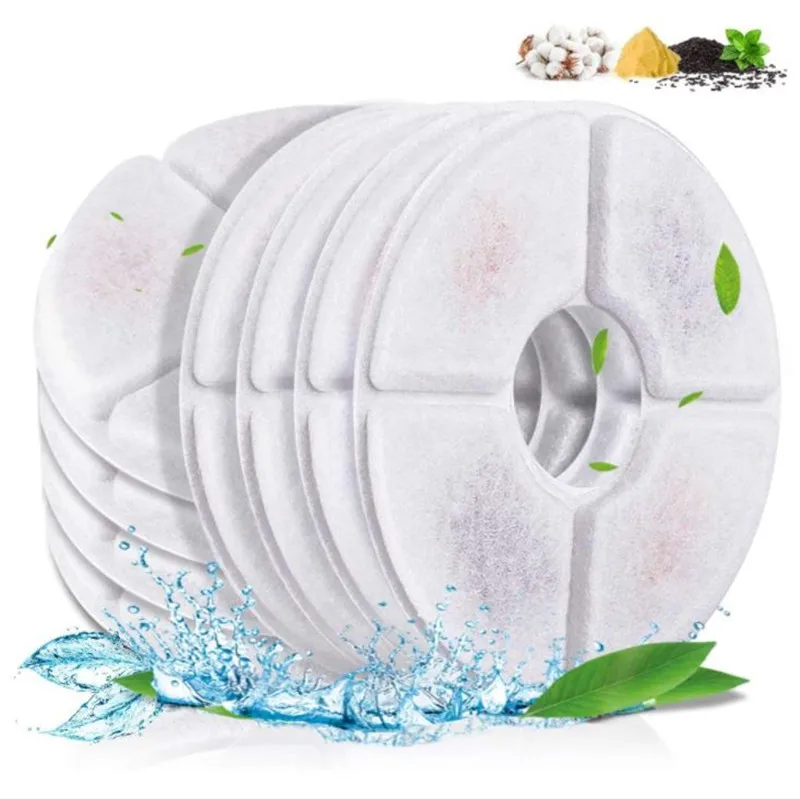 

Фильтр-дозатор воды для домашних животных, с активированным углем, 4 шт.