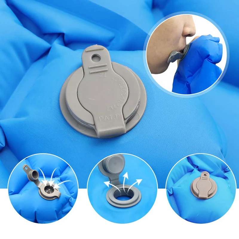 Коврик для кемпинга Надувной Спальный со смешанной подушкой Сверхлегкий