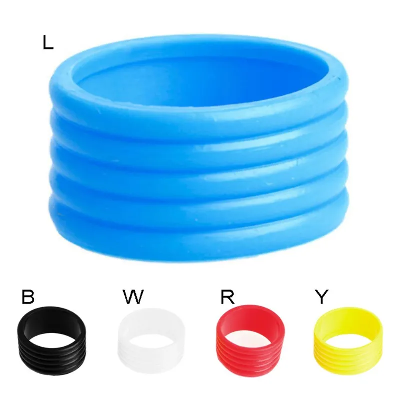 

5pcs/pack Tennis Racket Handle's Stretchy Rubber Ring , Tennis Racket Grip Ring, Overgrip Ring Protector