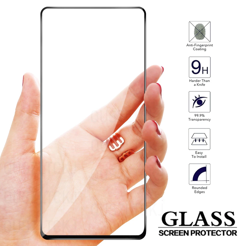 

1PCS Tempered Glass For Samsung Galaxy S21 Ultra Screen Protector S20 Plus S10 S9 S8 Note 20 10 9 8 S 21 4G 5G E Accessories