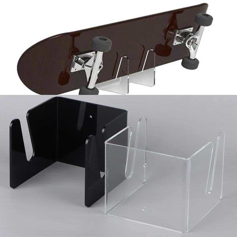 

skateboard Skateboard Wall Mount Rack Display Stand Holder Acrylic Longboard Stand Holder