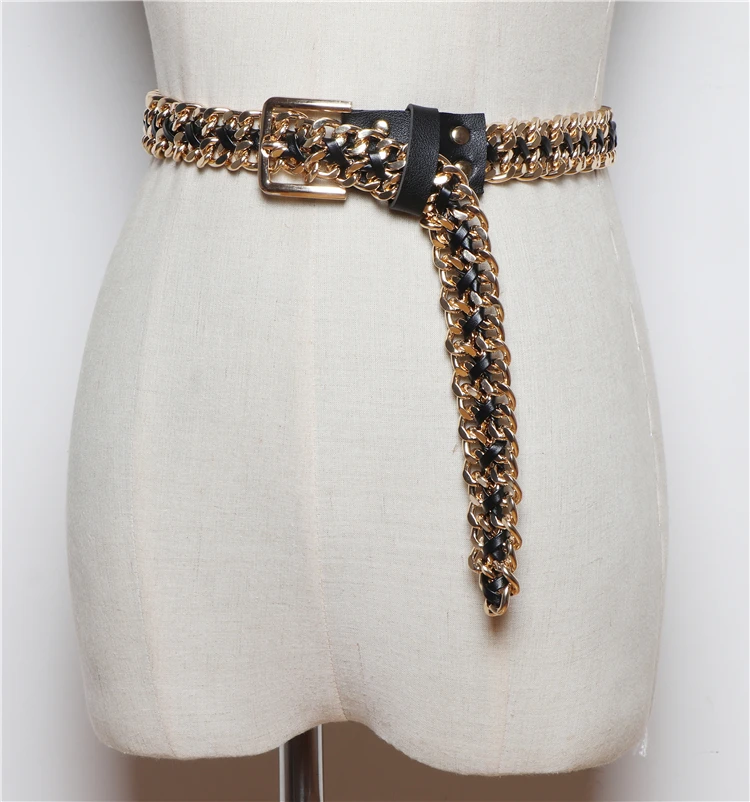 

Бесплатная доставка Новая мода Панк эластичный пояс Ширина женский крокодиловый узор кожа широкий ремень Пряжка s SW242